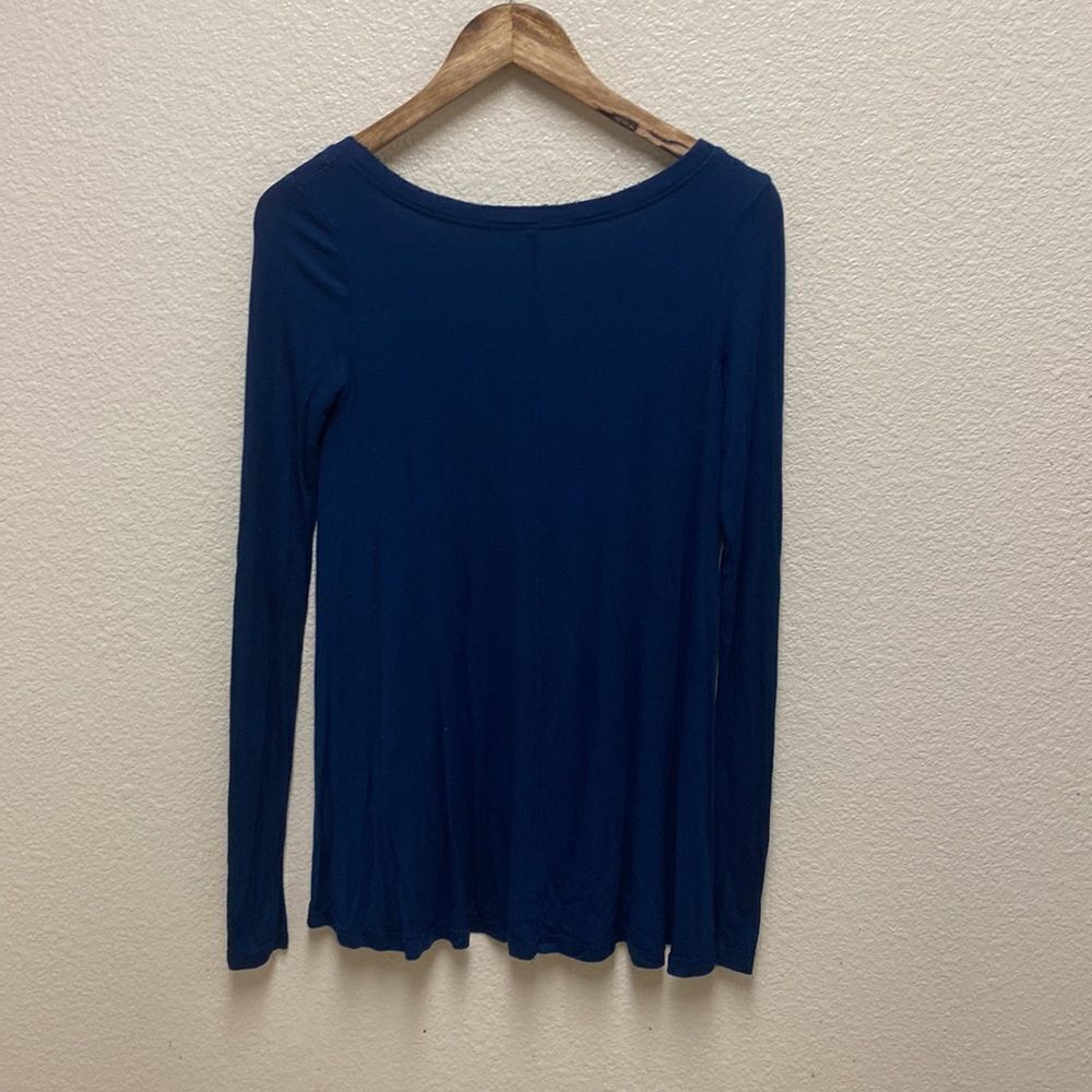 Free People Ribbed Long Sleeve Top XS - Picture 5 of 5